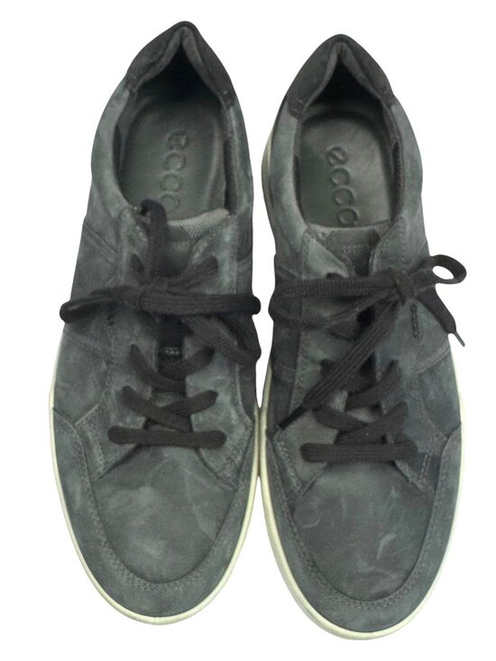 Ecco Leather Comfort Low Top Golf Shoe Sneakers Gray Men\'s Size 43 EU 10 US main image 9